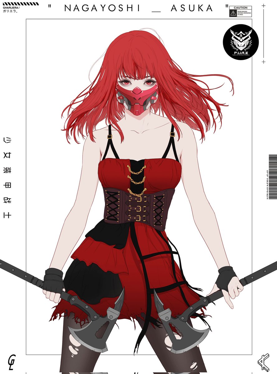 Remyz on Twitter "Double axe wielder Nagayoshi Asuka Rajendr64164563"