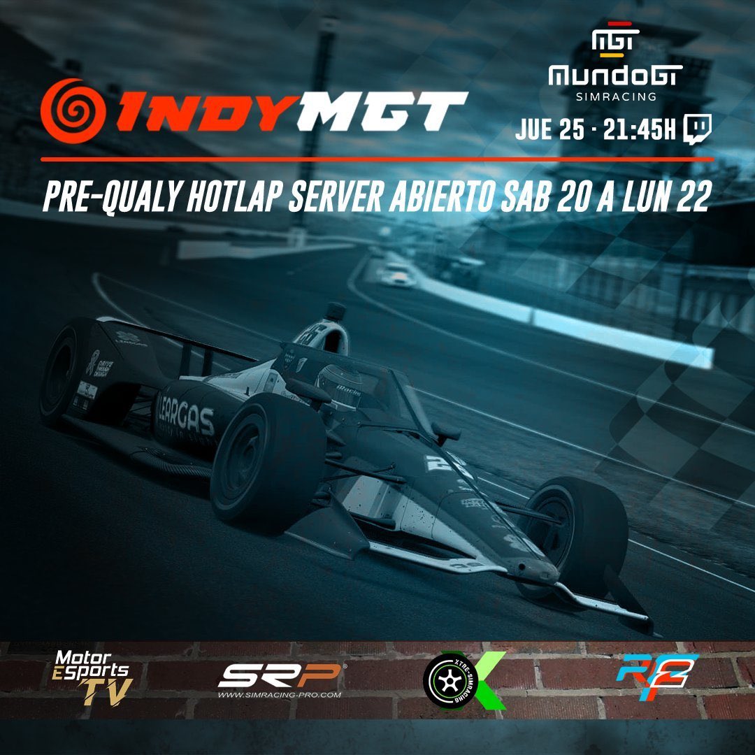 Inviptados #IndyMGT | <a href="/KristianK_93/">Kristian Kwietniewski</a> 

Otro loco del motor real&amp;virtual que ya sabe lo que es ganar en las #INDY500 (si, si, pregúntale). También lo encontrarás en <a href="/ru_spain/">Racing Unleashed Madrid</a> 

JUE25🏁