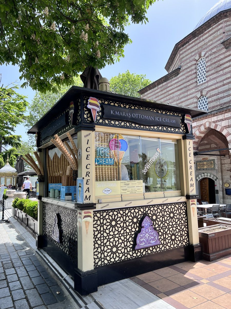 Blogsbyfa's tweet image. There’s nothing like a yummy Turkish ice cream on a warm day. ☀️🕌 🇹🇷 This one’s from Kmaras Ottomon near the Blue Mosque in Istanbul, they had amazing flavours. 🍋🍓 #bluemosque #turkishicecream #visitturkey #sultanahmet #sultanahmetmosque