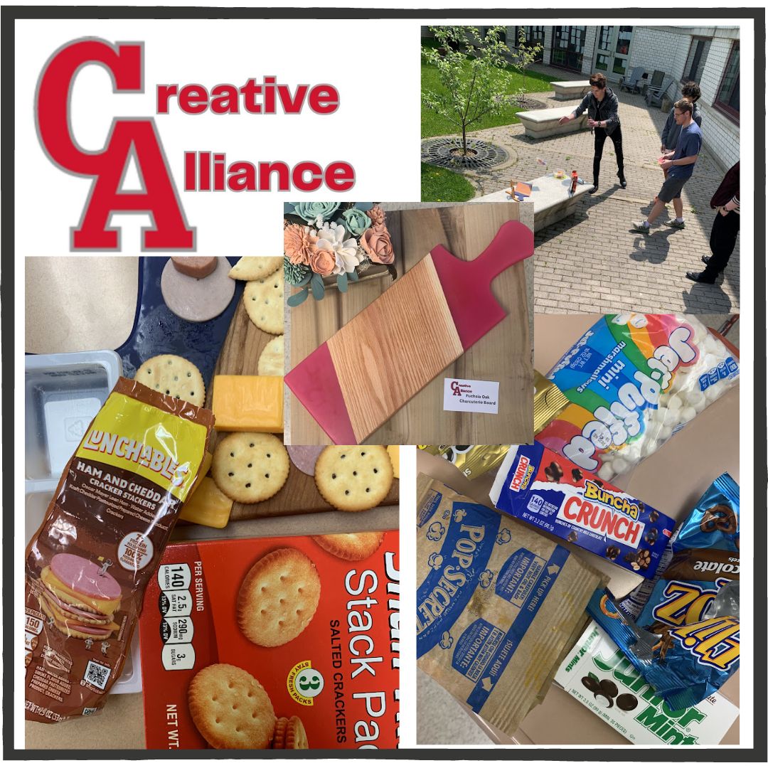 #CACreativeAlliance using their creativity to make some #CharcuterieBoard ads. I can't wait to see how they turn out next week! #SneakPeek #Trending #LunchablesforAdults
