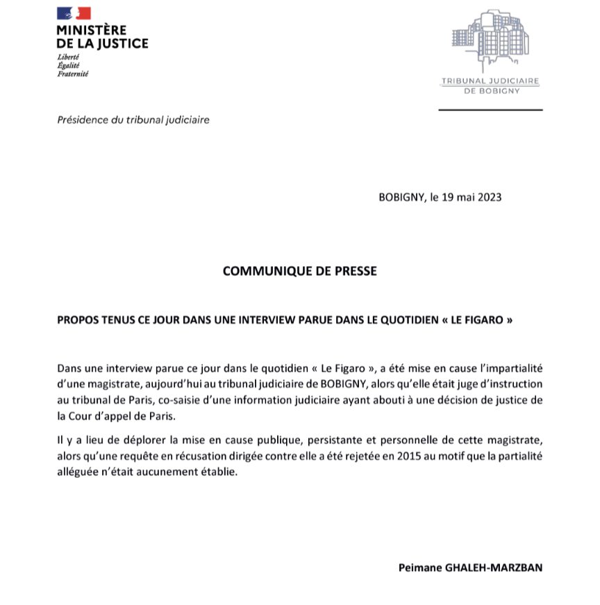 L'AJM apporte son soutien à nos collègues ciblées pour avoir fait leur travail et s'insurge contre le discrédit jeté, à travers elles, sur l'institution judiciaire.