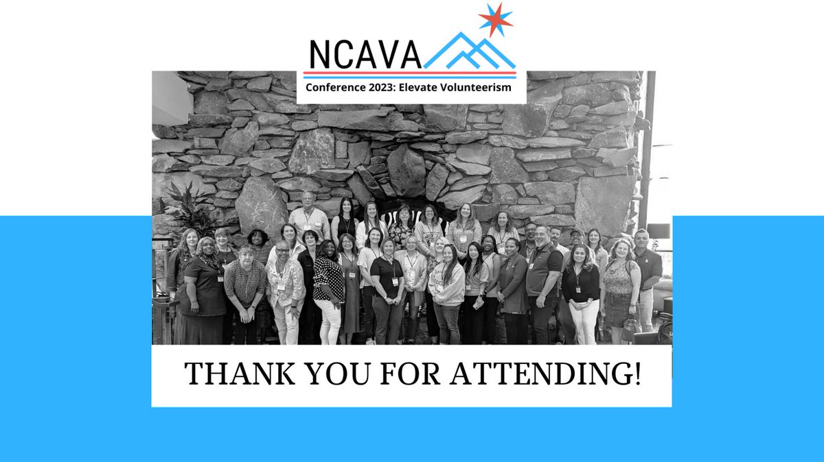 NC_VolAdmins's tweet photo. 2023 Conference is a wrap! Thank you all for learning together. We'll see you next year! 😉

#828isgreat #elevatevolunteerism #professionaldevelopment #volunteermanagers https://t.co/FHV5Qfna7d