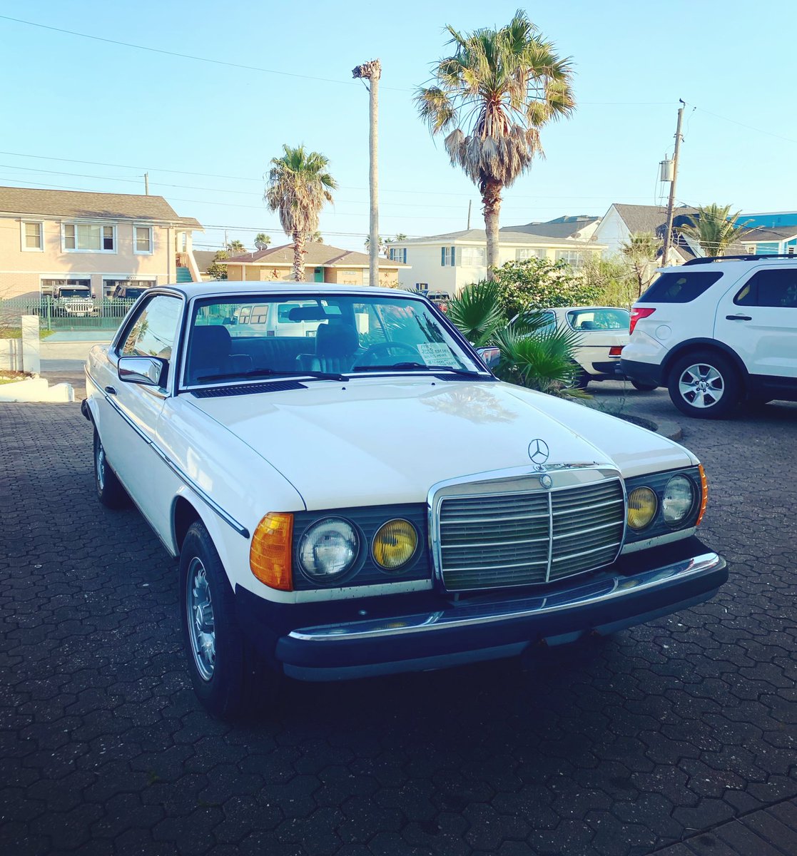 1984 Mercedes 300D Turbo Diesel, 2 Door Coupe, Low Miles, No Rust $16,000. CASH 409.750.3688 Roland Dressler #Galveston #Houston #EstateSaleServices #Dressler #EstateLiquidator #RolandDressler #EstateSales_org #EstateSaleCompany #MercedesBenz  #VintageMercedes #ClassicMercedes