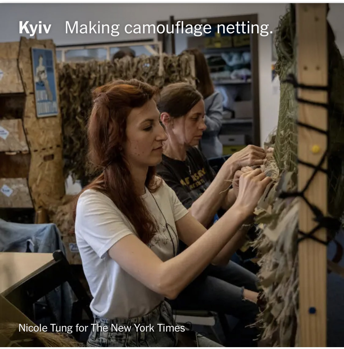 defendukraini's tweet photo. AMAZING RACE UKRAINE!
π¨π¦β€οΈπΊπ¦
WHO WILL GET THERE 1st?:
Their NATO F-16 fighters
OR
Our #ProjectPescatore:
20 MORE totes of fishing nets
For camo
From Vancouver
In our 5th container:
#ProjectEaster
Kyiv #Bakhmut
To protect medics
β¦@KonstantinTeamβ© &...
#FreeTheF16 https://t.co/dfIivLalI9