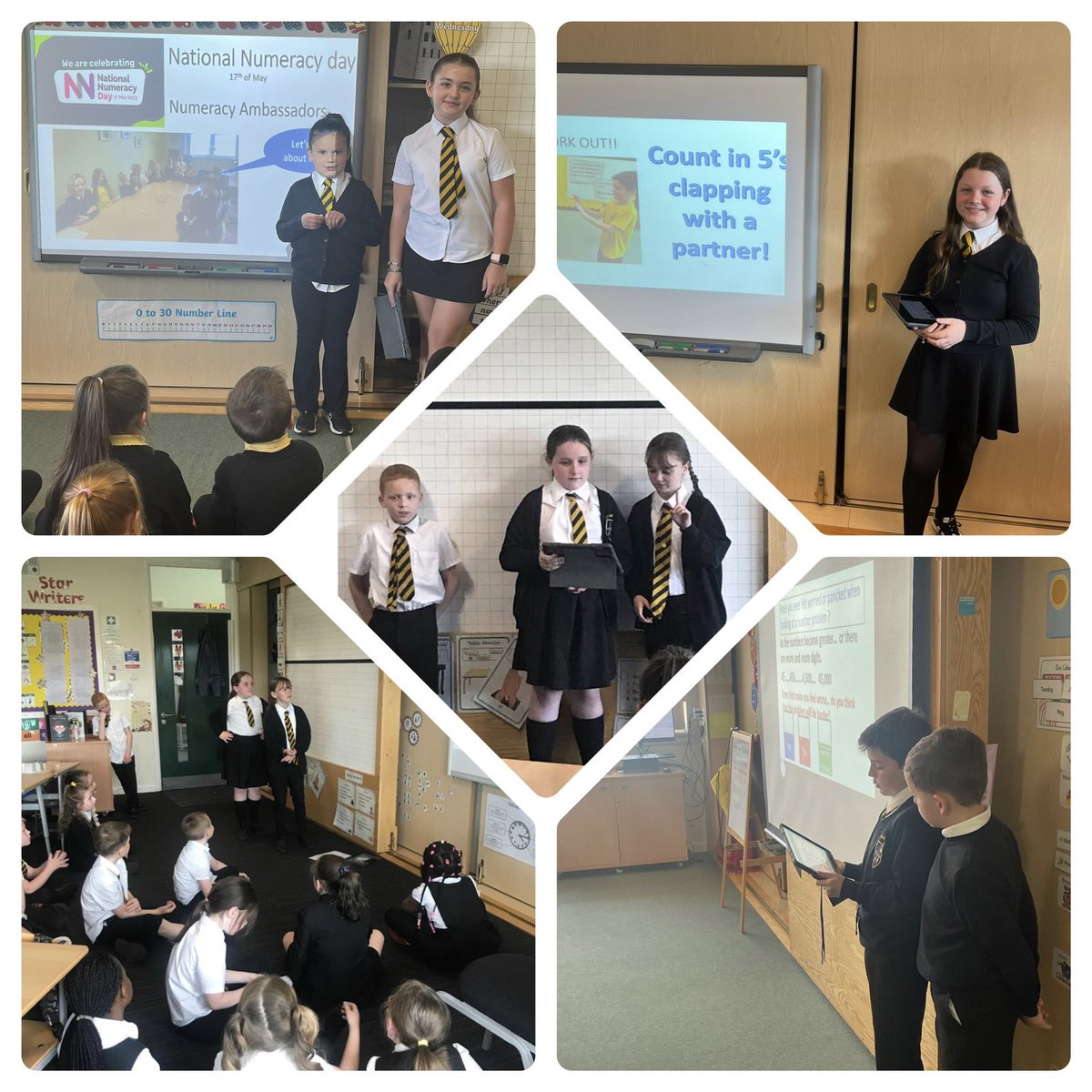jacquimurphy71's tweet image. Wednesday @Nat_Numeracy day events throughout the school and the rest of the week @StBenedictsPS Thank you and a big well done to our confident Numeracy Ambassadors who led activities in their classes brilliantly 🌟@glasgowcounts