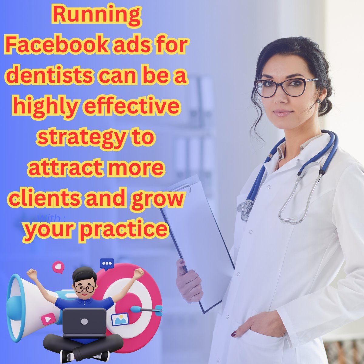 #FacebookAds
#DentalMarketing
#DigitalAdvertising
#SocialMediaMarketing
#OnlineAdvertising
#DentistsOfLinkedIn
#PatientAcquisition
#MarketingStrategy
#DentalClinic
#DentalCare
#SmileMakeover
#OralHealth
#DentalIndustry
#MarketingTips
#BusinessGrowth