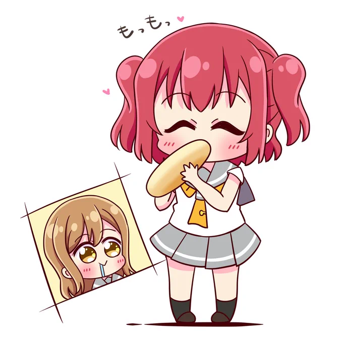30日目 もっもっ #ルビィの100日がんばルビィ