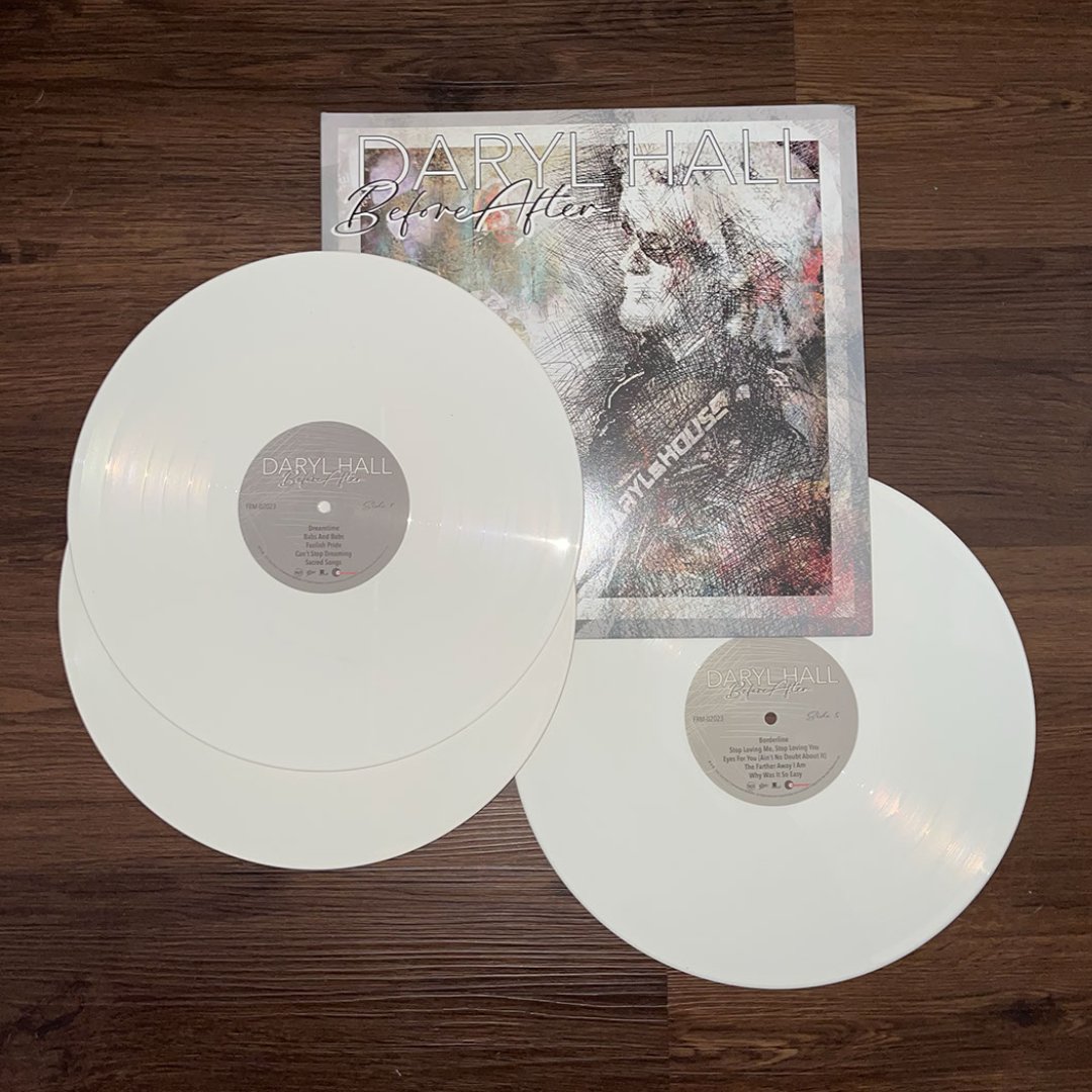realdarylhall's tweet photo. BeforeAfter is now availble on white vinyl. Pick up your 3LP today at https://t.co/5dSlOIABlp https://t.co/SBFWg2rREM