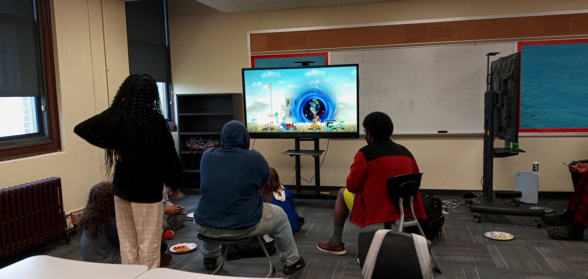 KFitzpatric's tweet photo. Reward party for our Exceptional scholars who improved their grades. @kcpublicschools https://t.co/JDHUO5ySRC