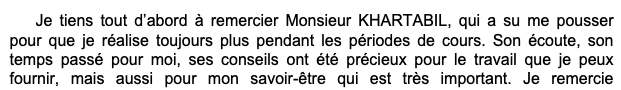 khartab's tweet photo. 🔍Quand le hasard dévoile👀dans un #rapport de #stage🔖 la beauté de notre #métier👨🏫🎉C’est pour ce genre de moments qu’on fait ce métier ! 😀🎉🙏#FierDeNosEtudiants 👏 #B_U_T #LP #HSE #TC #OSEZLIUT #JaimeMonIUT #JaimeMonUniversité #iut #iutrcc #URCA https://t.co/GMZ9XvGaIU
