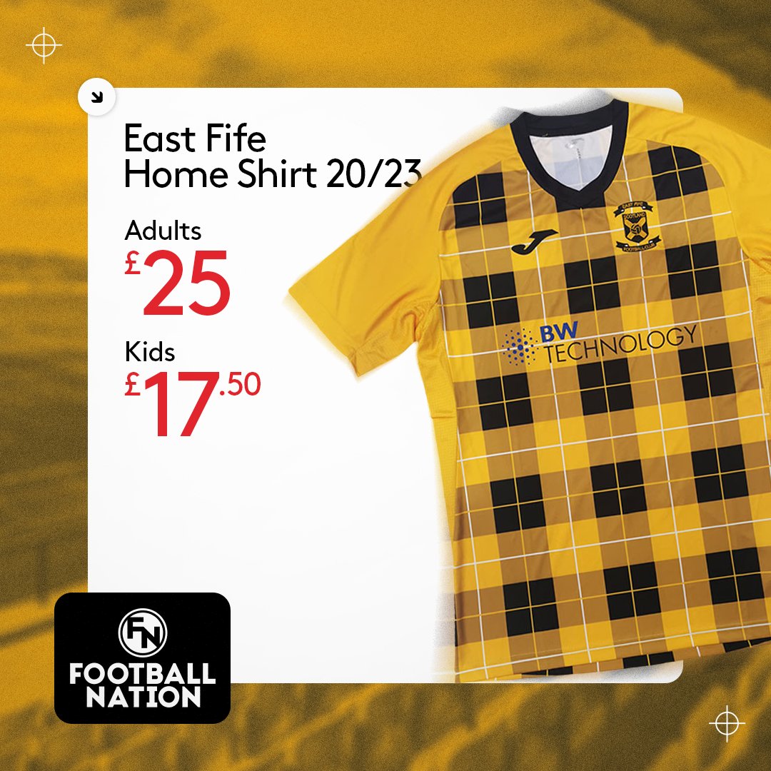 We still have limited availability of this season's <a href="/EastFifeFC/">East Fife FC</a> Home Shirt available at almost 50% off

thefootballnation.co.uk/east-fife-club…