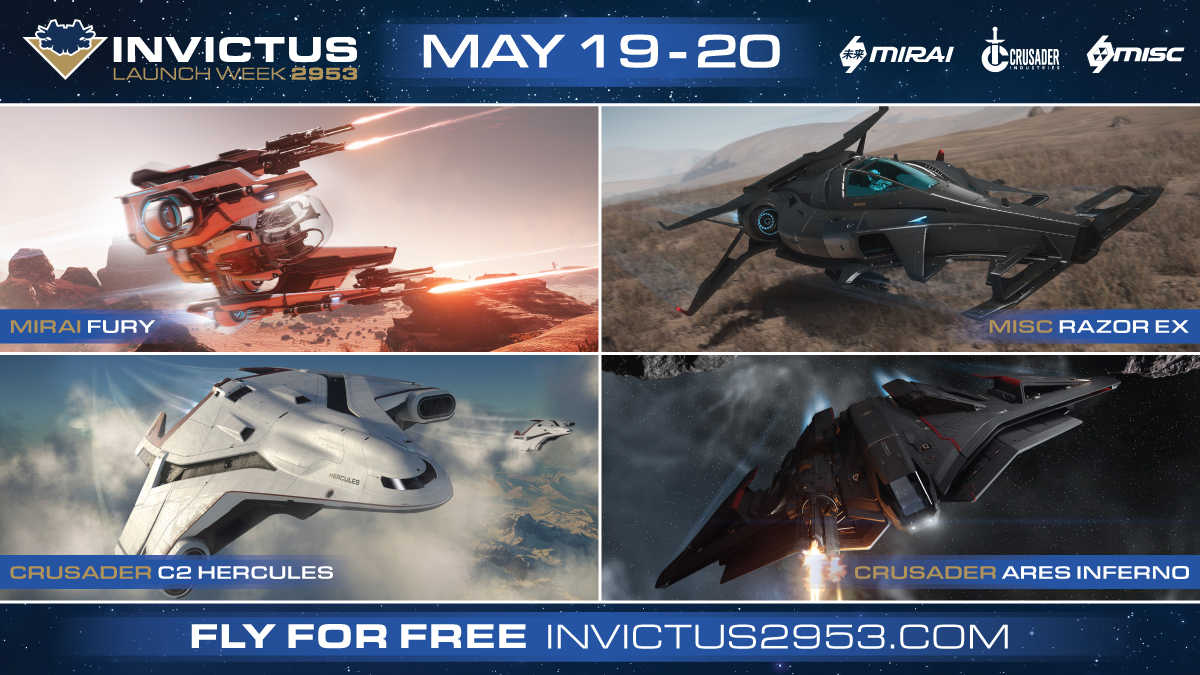 Star Citizen's spaceships are free to try from next Friday