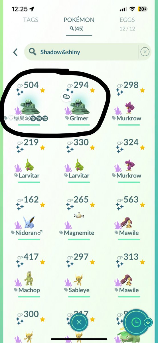 WcStryker's tweet photo. What’s better than my 2 favourite shiny muddy fellows in a day? 😍🥰🤣
❹❹ & ❹❺ shiny shadow Grimer ✔️
Best medicine for covid recovery after 12 days of being sick🫠🙏🏻
⓯⓮⓬ shiny grimer…miss the shundo by a bit 😮💨🤭 Try again next time 🤣
#Missthegrind #Withthebros https://t.co/gFOEAA0qSP