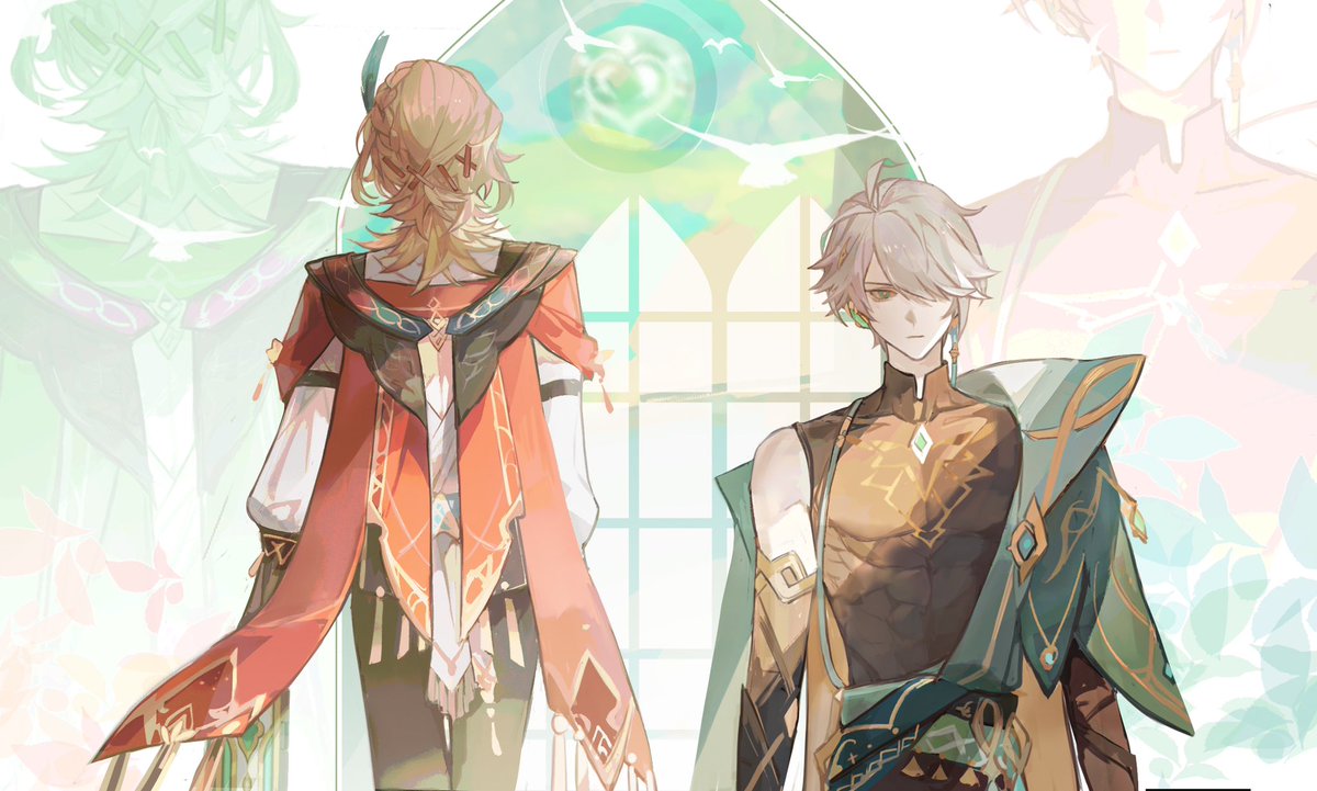 hailailai2's tweet image. #知妙 #原神海维 #haikaveh 
520《灵魂感召》曲绘3