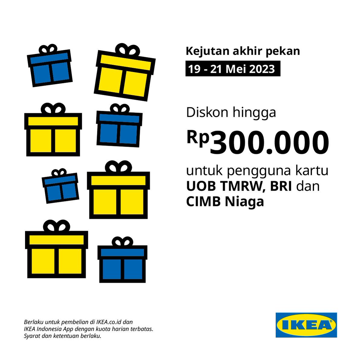 IKEA Indonesia on Twitter "Nikmati promo spesial hanya di akhir pekan