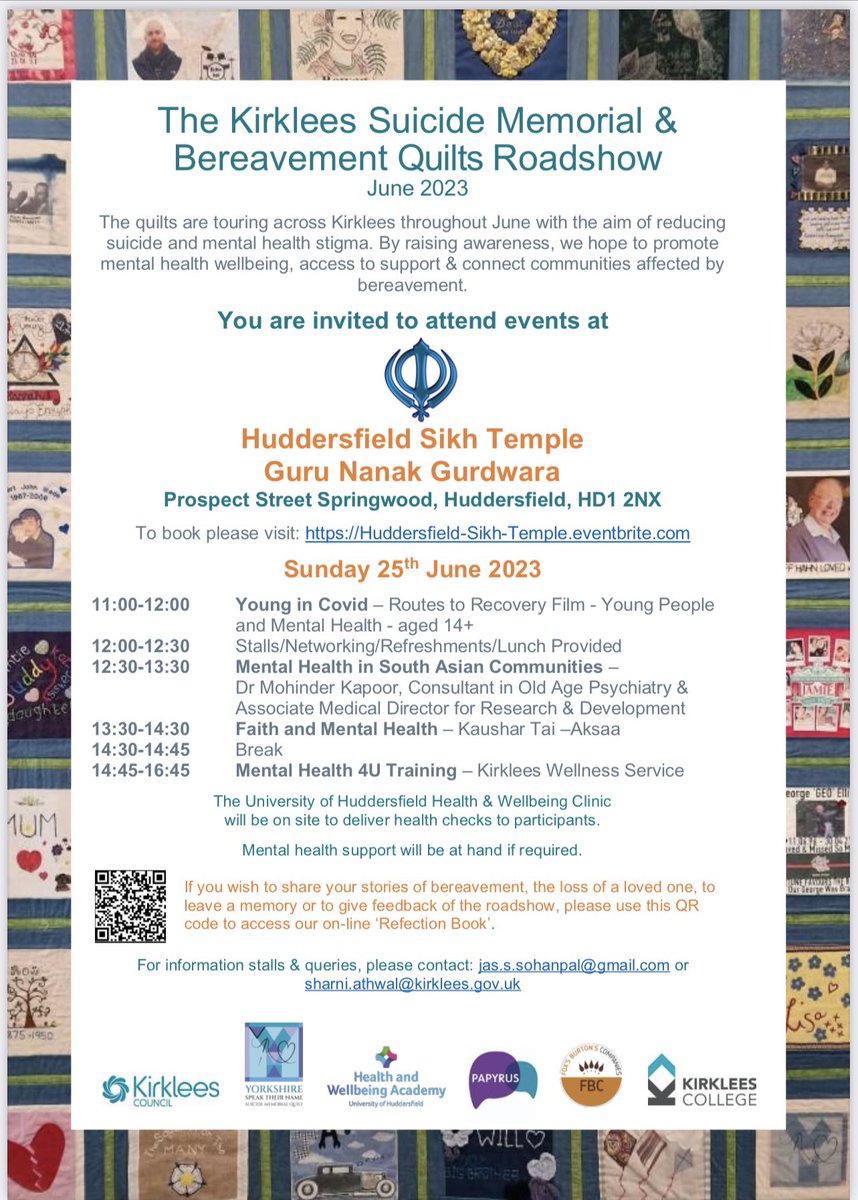 I feel privileged and proud to be able to give back to the community.I will be talking about mental health and mental illness on the 25th June.This event will involve bringing people together and working towards raising awareness of mental health issues in South Asian Communities