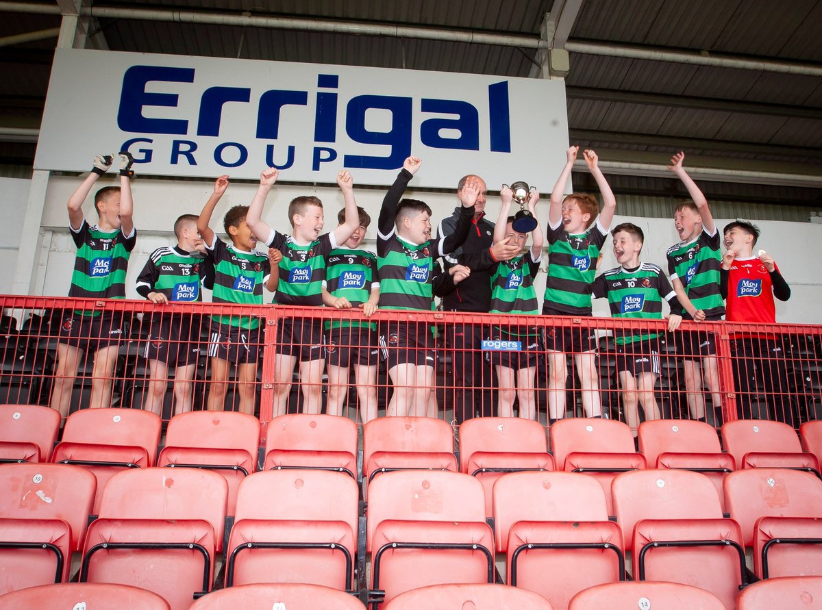 greenhaw_ps's tweet photo. Well done to our Gaelic team, who fought off tough competition in the  Tower Cup to bring home the plate. The team were unbeaten as they made their way to the final. A huge thank you to all the organisers, coaches, teachers and players for a memorable day. @BrianOgs https://t.co/OVUfUStsht