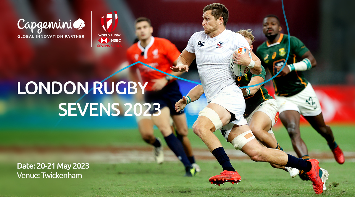 CapgeminiUK's tweet photo. We're on the final countdown and ready for the London Rugby 7s! As the official #GlobalInnovationPartner, we're thrilled to be back in Twickenham this weekend. Let the fun begin! #GetTheFutureYouWant #HSBC7s #London7s @Capgemini https://t.co/LPLhkruhNk