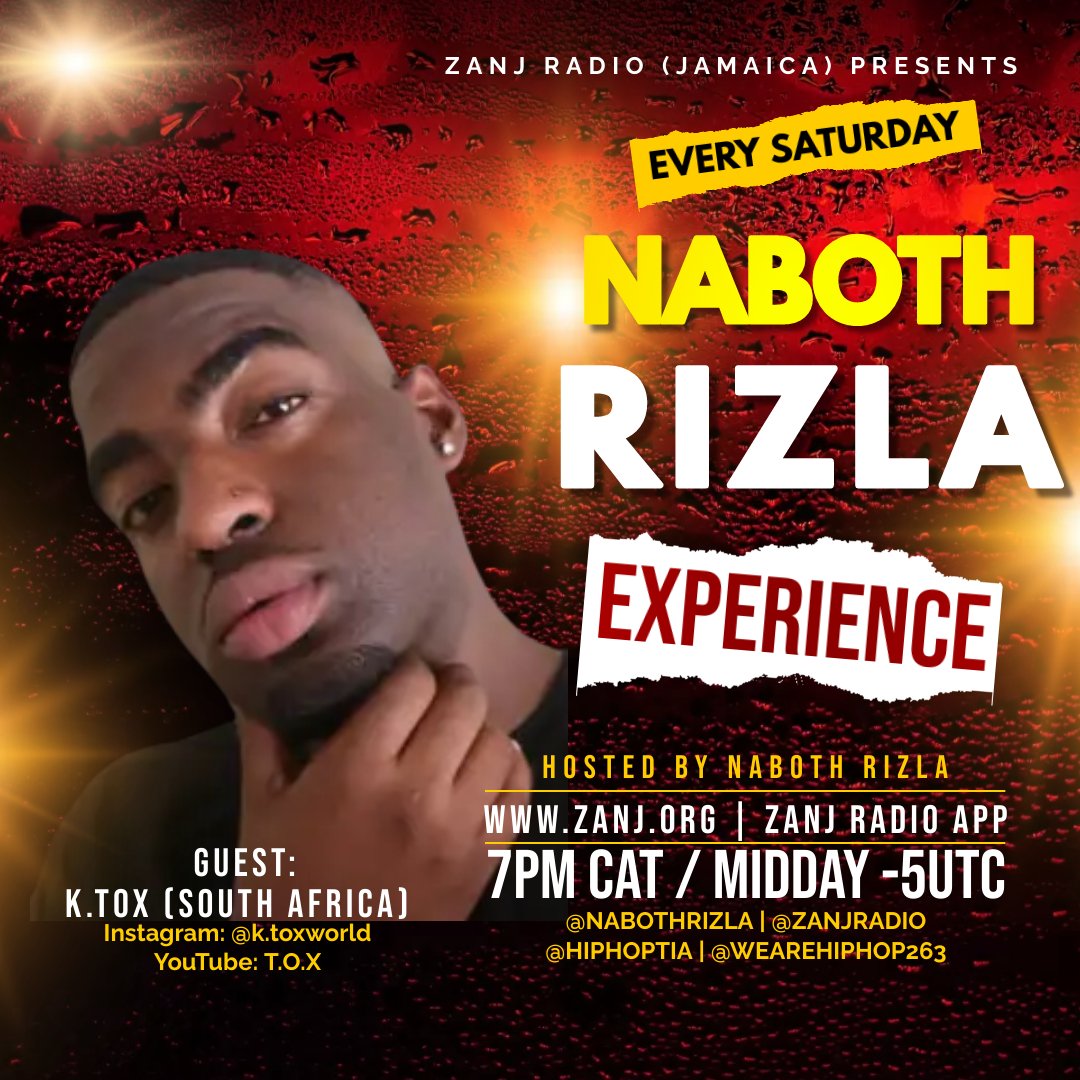 Bulawayo based artist <a href="/BrintzOnline/">Brintz</a> just released some 🔥 titled #phezulu which directly translates to "up".  It's a soundtrack to erbody grinding so they can elevate and go #phezulu (up). Tune in to #nabothrizlaexperience on <a href="/ZANJRADIO/">ZANJ RADIO</a> #jamaica this Saturday as we go live w/ it