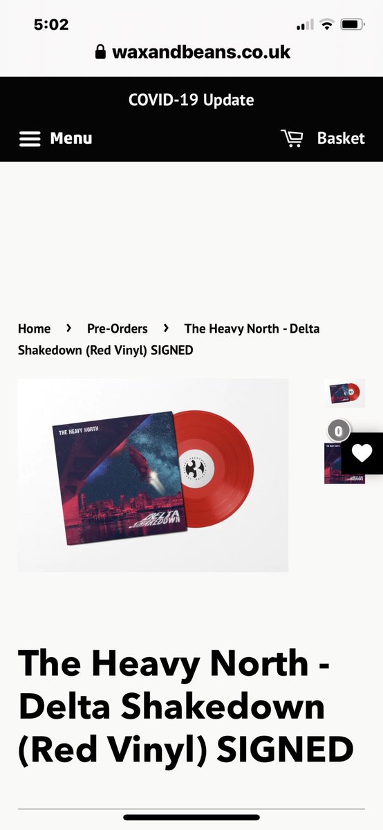 @theheavynorth 
#DeltaShakedown 
Pre ordered now the long long wait. 🤔😀🎶🎼🎼🎼🎼🎼🎼