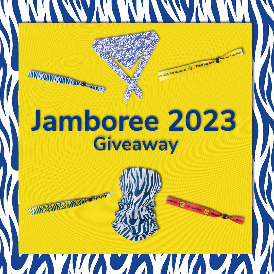 World Scout Jamboree Accessories Giveaway 🐯

For a chance to win our 25th WSJ bundle worth £55:

✔️Follow us
✔️Retweet
✔️Tag 2 friends below

🏆 The winner will be chosen randomly amongst all entries. Ends 23:59 Tuesday 23/05/23