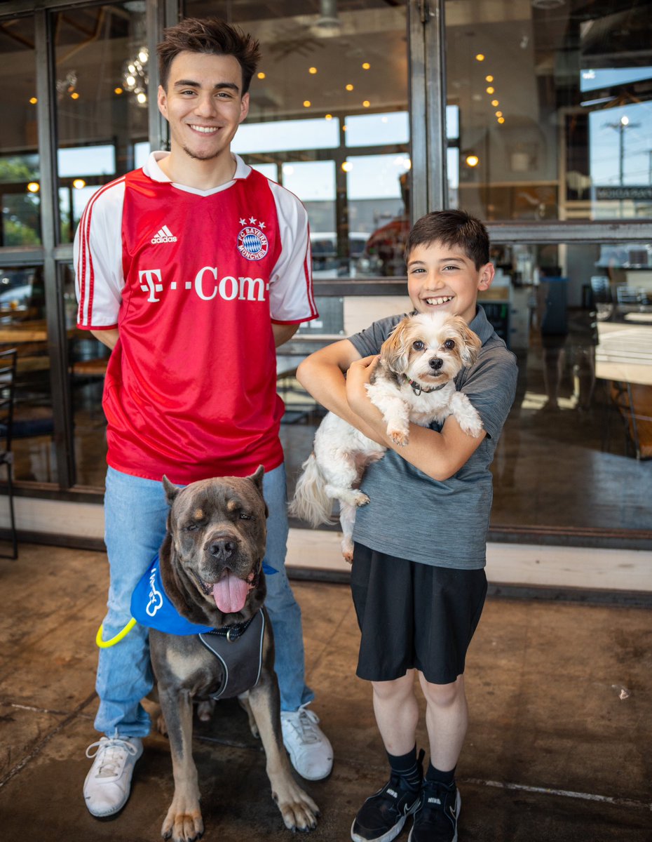Our patio is covered, air-conditioned and pup friendly! 😁

So don’t leave your furry four-legged friends at home when visiting Toasted Coffee + Kitchen. 😉

#toastedcoffeeandkitchen #dallas #dfw #eatdallas #dallastx #dallasfoodie #dfwfoodie #dogs #dogsofinstagram