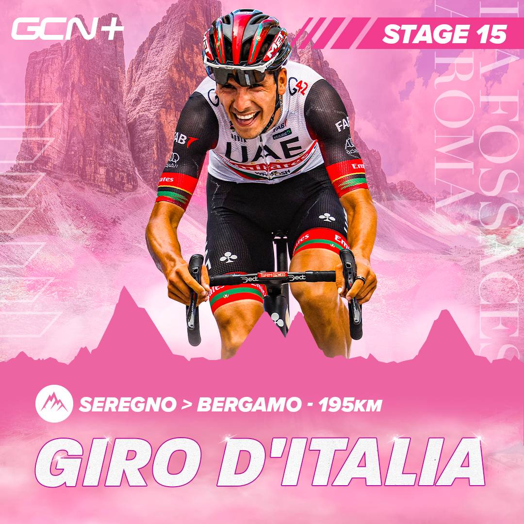 GCN Racing on Twitter "Giro Stage 15 Seregno > Bergamo (195km) A