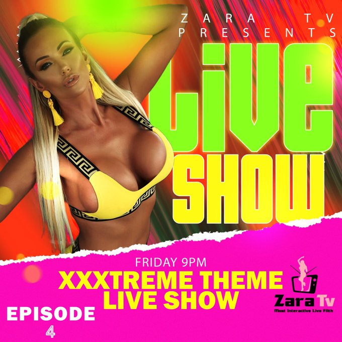 Join me for FREE now and join my FREE live show tonight 😈 &lsquo;ZARA TV #4&rsquo;😈 9pm UK time  https://t.co/eL7Z8jFvbB<a href="/tag/adultwork"class="tags"><span>#adultwork</span></a>