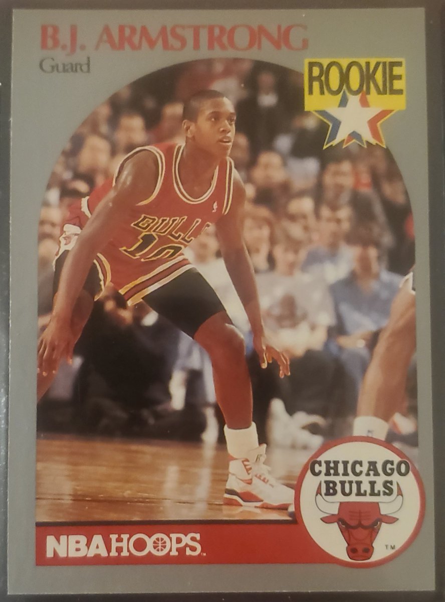 BJ Armstrong rookie from NBA Hoops

My channel
youtube.com/@jaxpax56

#sportscards #tradingcards #basketballcards #hobby #thehobby #panini #cards #nba #basketball #collector #collection #collectibles #collections #bulls #chicagobulls #hoops #rookie #rookiecard #nbabasketball