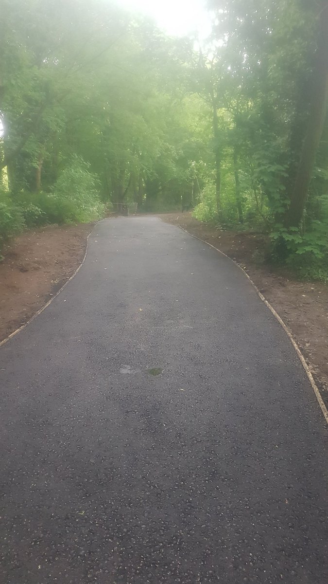 angelicus73's tweet image. The #ColwickPark grand prix circuit is almost complete. Shocking to see tarmacked paths being laid through woodland. Completely ruined the look &amp;amp; feel of the habitat. So much for #biodiversity improvements #Bonkers @nottinghamcity @NottinghamParks @NadiaWhittomeMP
