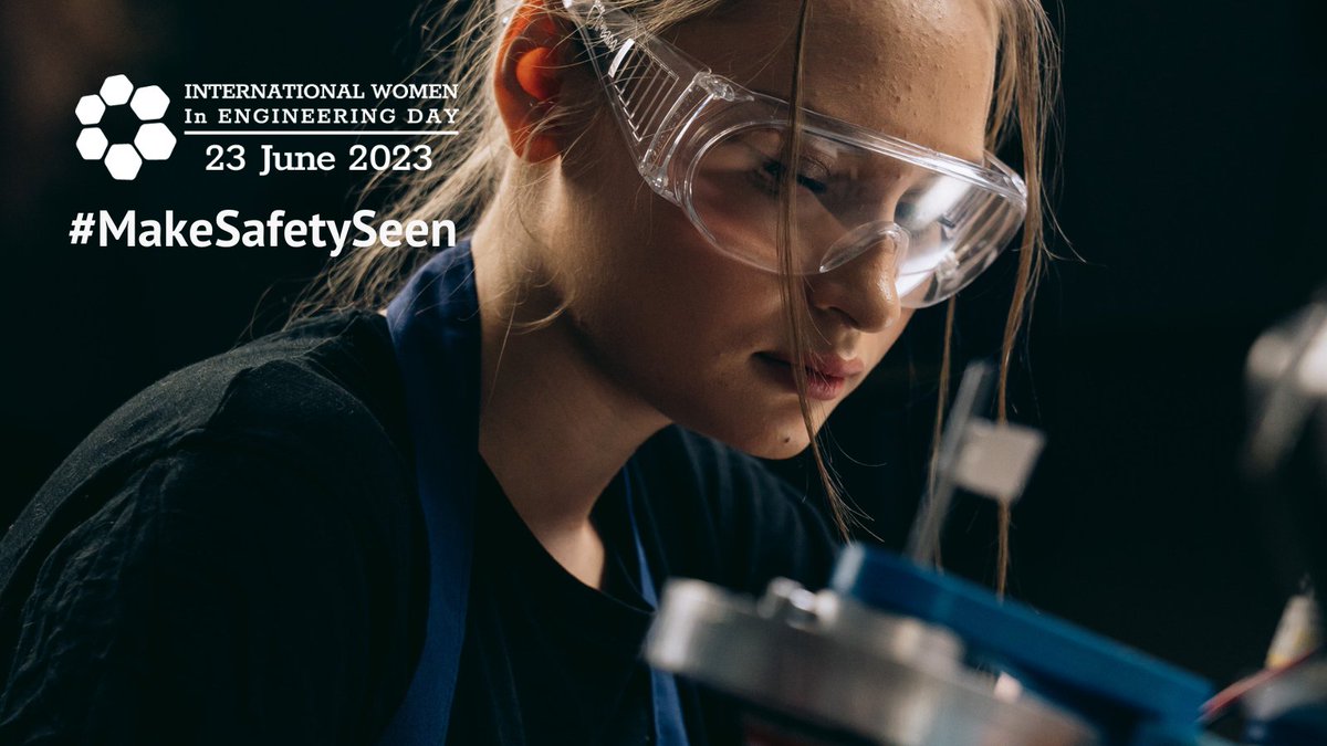 5 WEEKS TO GO! 📣 #INWED23

🌍 Want to join the largest celebration of #womeninengineering in the world? This year we’re profiling the women who #makesafetyseen and are helping to build towards a brighter future

Be a part of it ➡️ bit.ly/3oLXQFn
