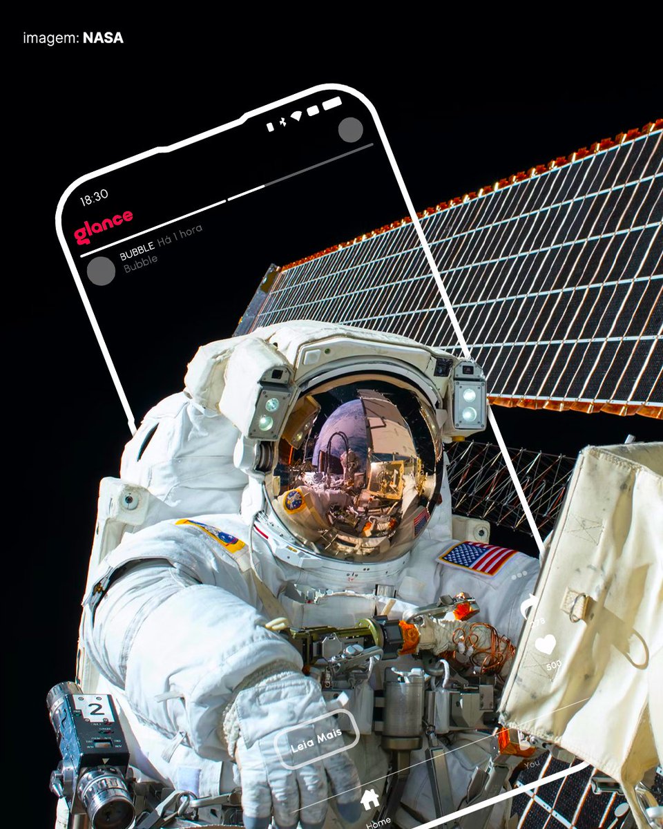 glancescreenbr's tweet photo. Imagens e conteúdos que te levam para ao infinito e além!  Ative Glance agora em seu smartphone e descubra uma nova forma de consumir conteúdo 😍  #glance #glancescreen #space #nasa #glancescreen #glancebrasl #smartphone #android https://t.co/sfE30FwtS6