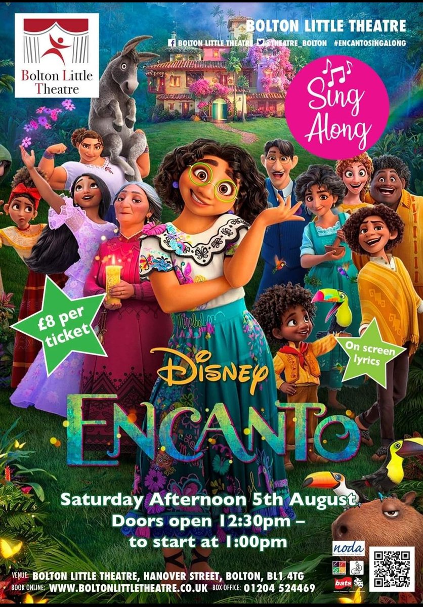 cherylpwalker's tweet image. #BSLinterpreted #bslevents #bsl #bslinterpreter #filmscreening #encanto #britishsignlanguage #signedsong #signlanguage #signlanguageinterpreter #filmnight #familyfriendly #disney #family @boltondeafsociety @theatrebolton #access #accessibility #accessforall #bslaccess #deafaccess