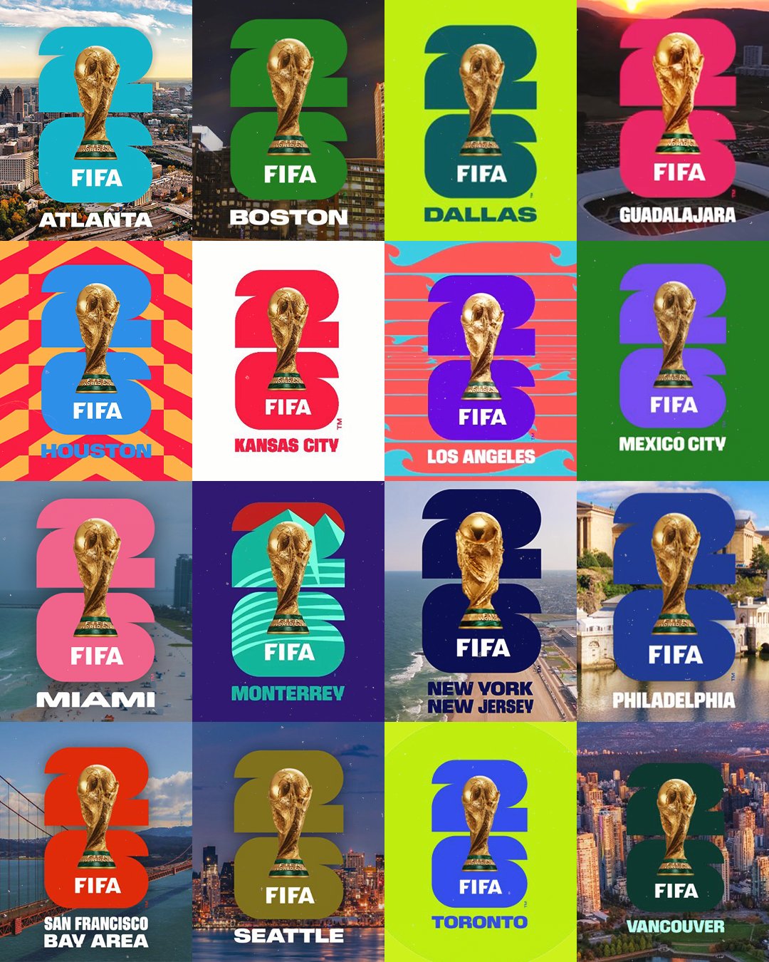 2026 World Cup Host Cities Revealed by FIFA