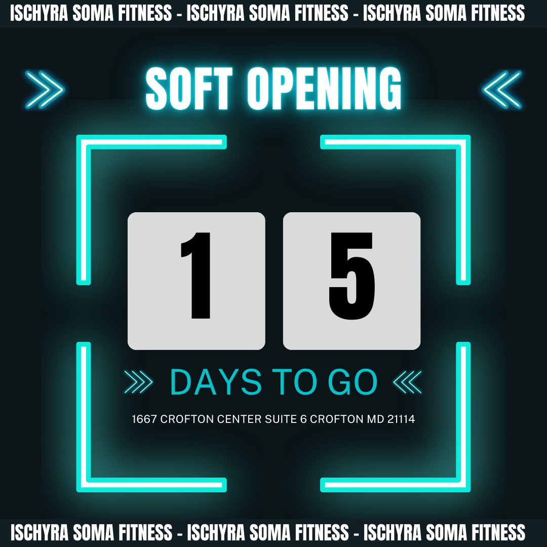 EshaelJohnson's tweet photo. 🎉15 days until our soft opening!🎉
We hope to see you there!
#pilates #softopening #betterlivingthroughstrengthandgrace #matpilates #pilatesapparatus #scheduleaclass https://t.co/BH7rsMq3pg