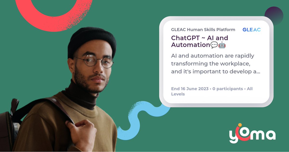 Experience the power of Chat GPT! Enter the virtually untapped world of this revolutionary innovation. 🌟🤖

ChatGPT: AI and Automation by GLEAC, equips you with an understanding of the basics of this awesome new technology!

Start right away: qjar.me/NMoqy