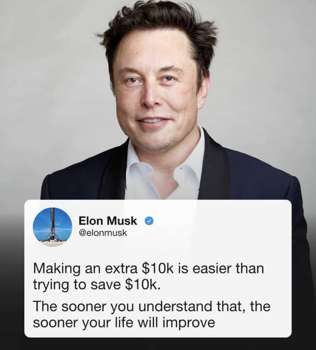 Tu dois dépenser de l’argent pour en gagner.

... N'espère pas en gagner en faisant le rat.