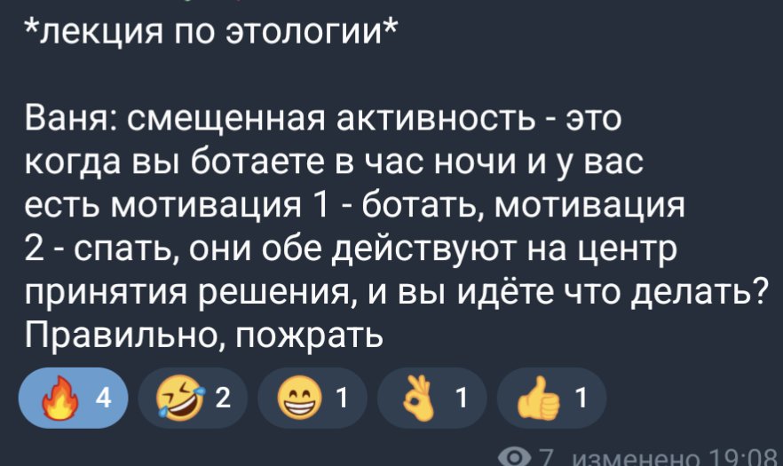 Прочитал сегодня первую лекцию, когда меня не мандражило, как тварь, от страха перед аудиторией