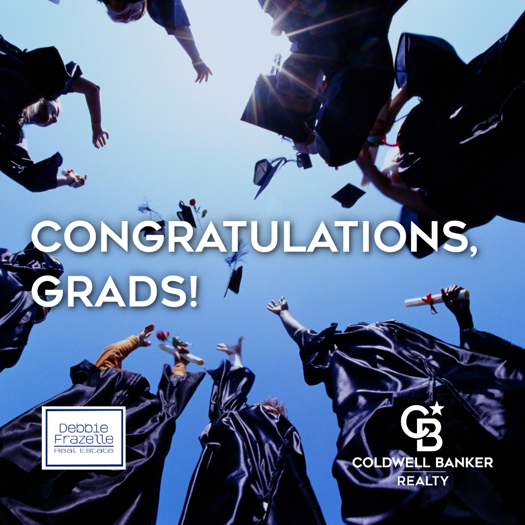 Wishing all the new graduates (both college and high school) much success and happiness! You did it! #debbiefrazellerealestate #coldwellbankerrealty #coldwellbankergloballuxury #azrealtor #PhoenixAZ #MakeYourDreamsComeTrue #TimeToMove #Classof2023 #CongratulationsGrads #GradLife