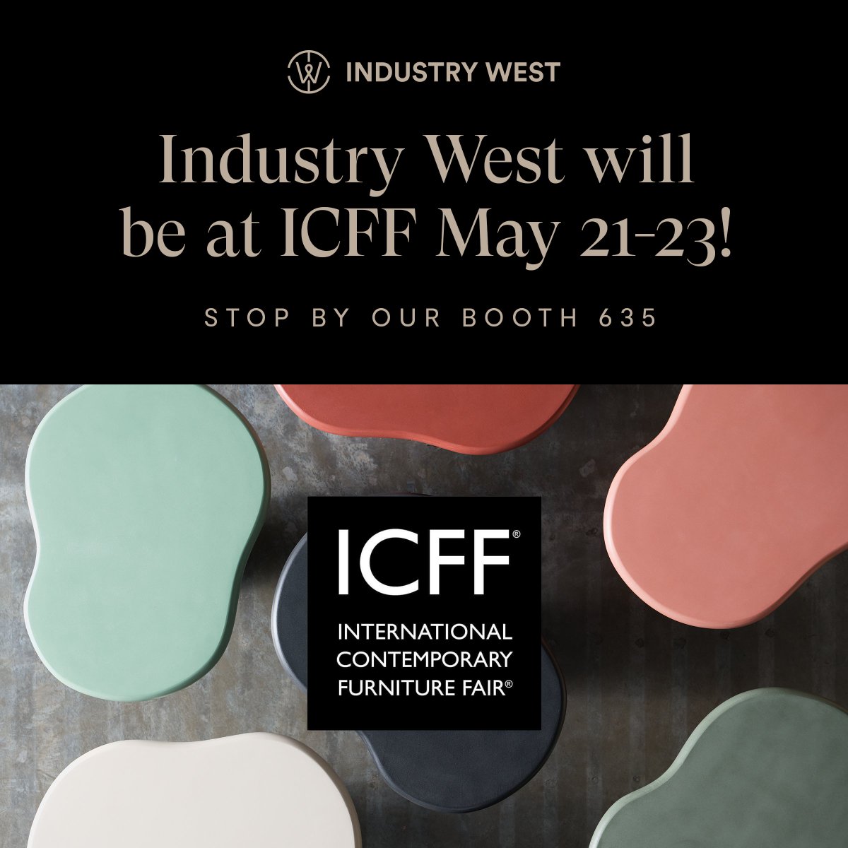 Excited to see everyone at Booth 635! <a href="/ICFF/">ICFF</a> #ICFF2023