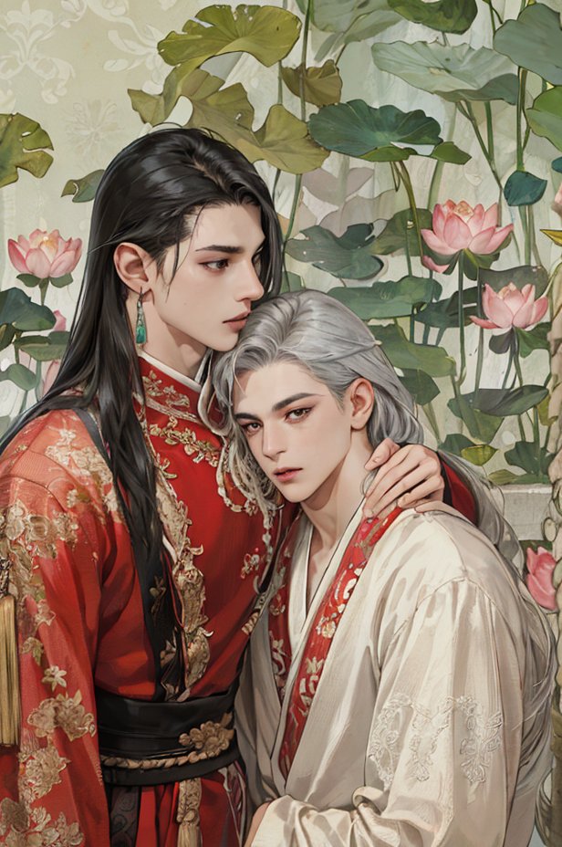 ikaros_1004's tweet photo. Nguyen Tran Trung Quan va Denis Dang #TuTam #CanhBa #AIart #AIイラスト #BL https://t.co/hys6sJg5ub