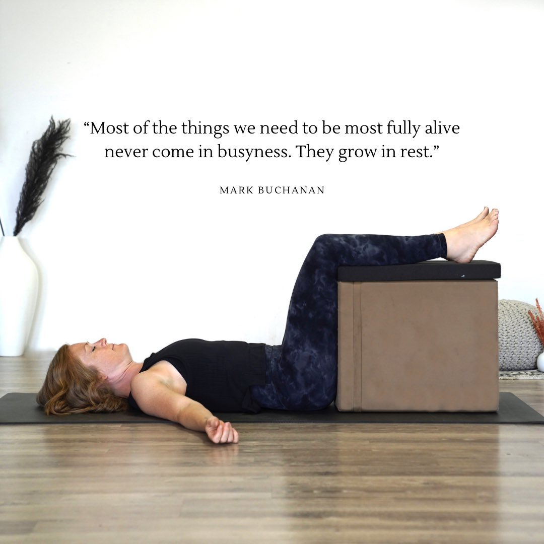 Make time for rest ✌🏻

&amp; no, looking at your phone isn’t rest.