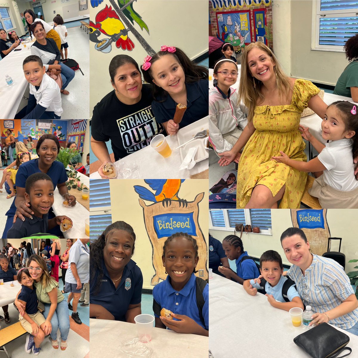 Cardinal Meymillod once said, "A mother/mother figure is she who can take the place of all others but whose place no one else can take." It was an honor to celebrate our Parrot mothers and mother figures today with Muffins for Mom. Thank you PTA for making this event so special!
