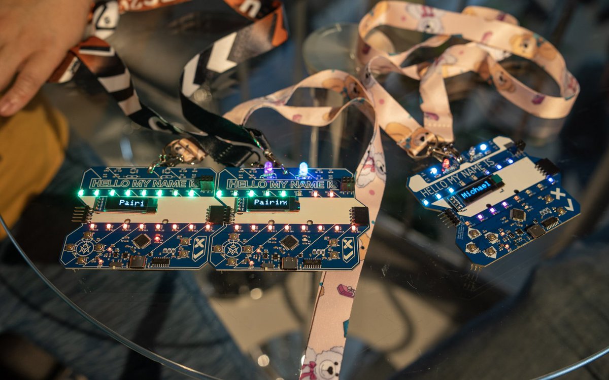 NorthSec_io's tweet photo. 📣To all NorthSec Attendees 
You don't plan to keep your badge after the conference? Please bring it back to the registration! We will collect them to avoid e-waste! 🤖🌱🌎

Enjoy the rest of the conference 🤩 https://t.co/87W4pVpvKP