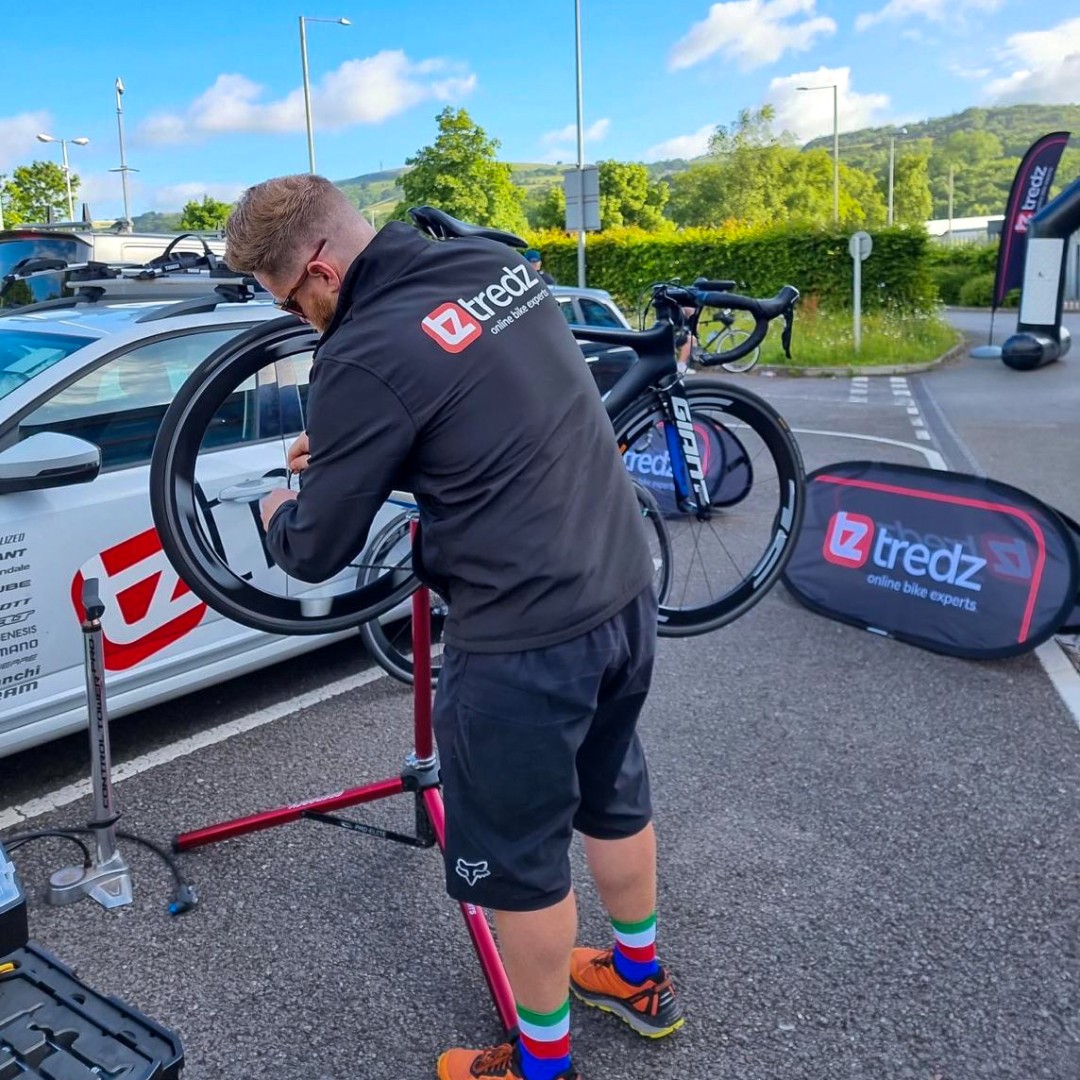 TredzBikes's tweet photo. Good luck to everyone preparing for tomorrow's annual Cardiff to Tenby Carten 100 ride!
We'll be on the route, providing technical support to help you get to Tenby.
#Carten100 #Carten2023 https://t.co/F1JUC4CjS4