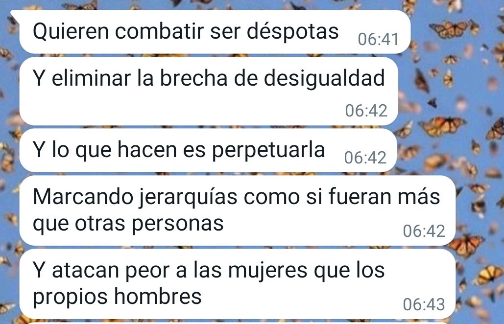 Siempre habrá quien sí sea coherente con el feminismo.
#MujeresValiosas