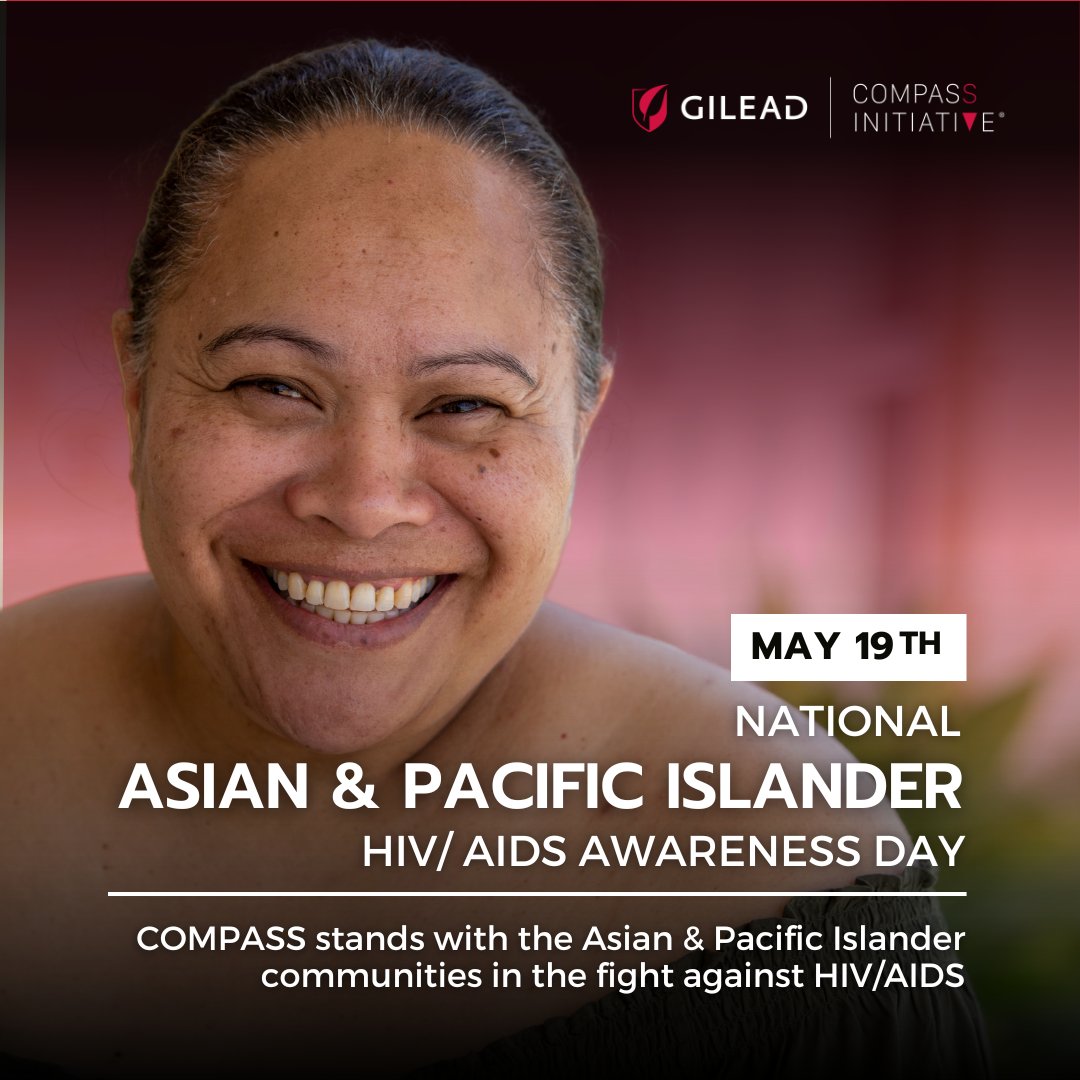 Today is National Asian & Pacific Islander HIV/AIDS Awareness Day! COMPASS stands in solidarity with the Asian & Pacific Islander communities, working towards a future free from HIV. Together, we can make a difference. 
#APIMHAAD #BeOurCOMPASS