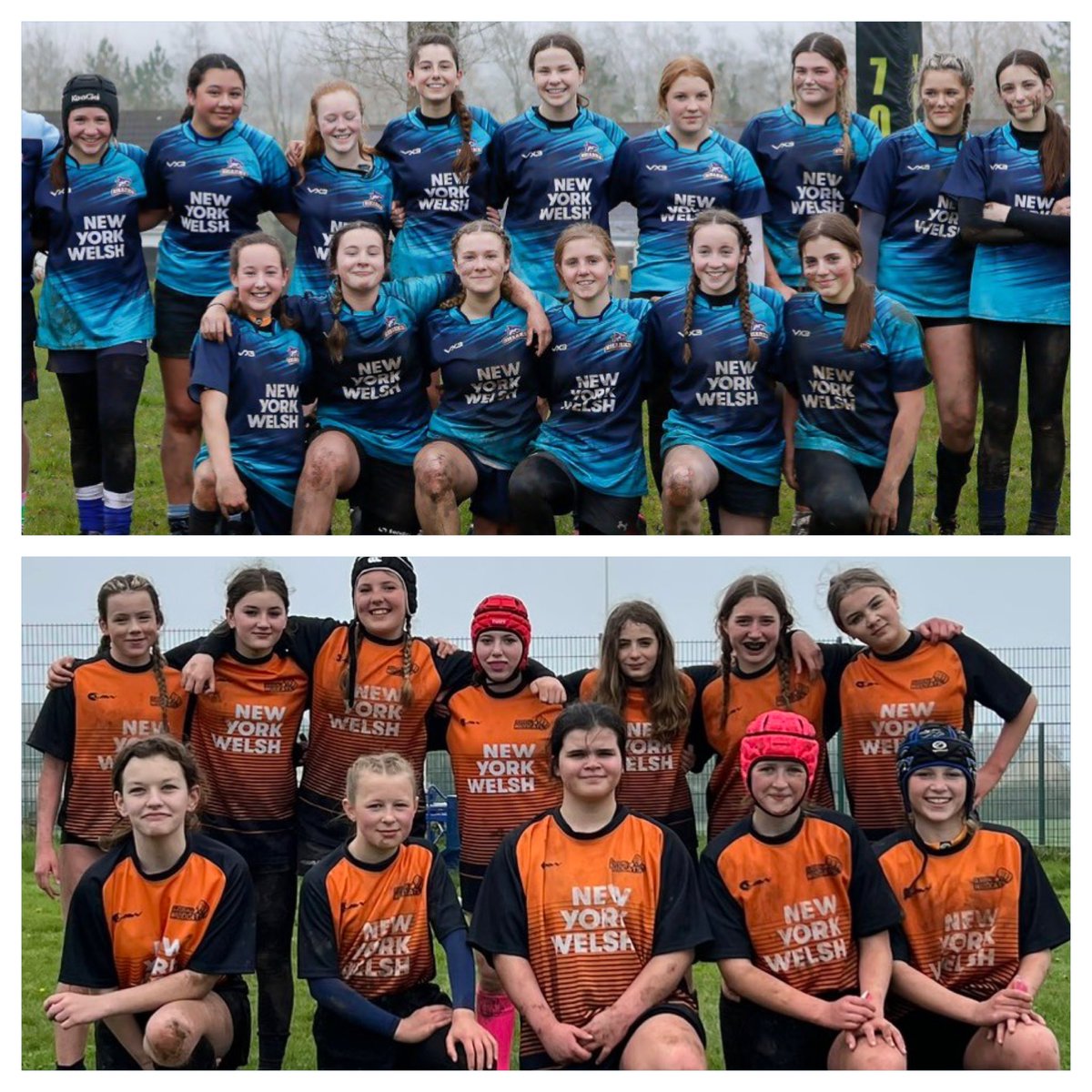 NewYorkWelsh's tweet photo. More double trouble as TWO MORE of our amazing girls rugby teams meet THIS weekend! Good luck to the @SthPembsSharks and @WildcatsHub from @tyfrancis and @andorranhermit! https://t.co/Ev5O5TogWb