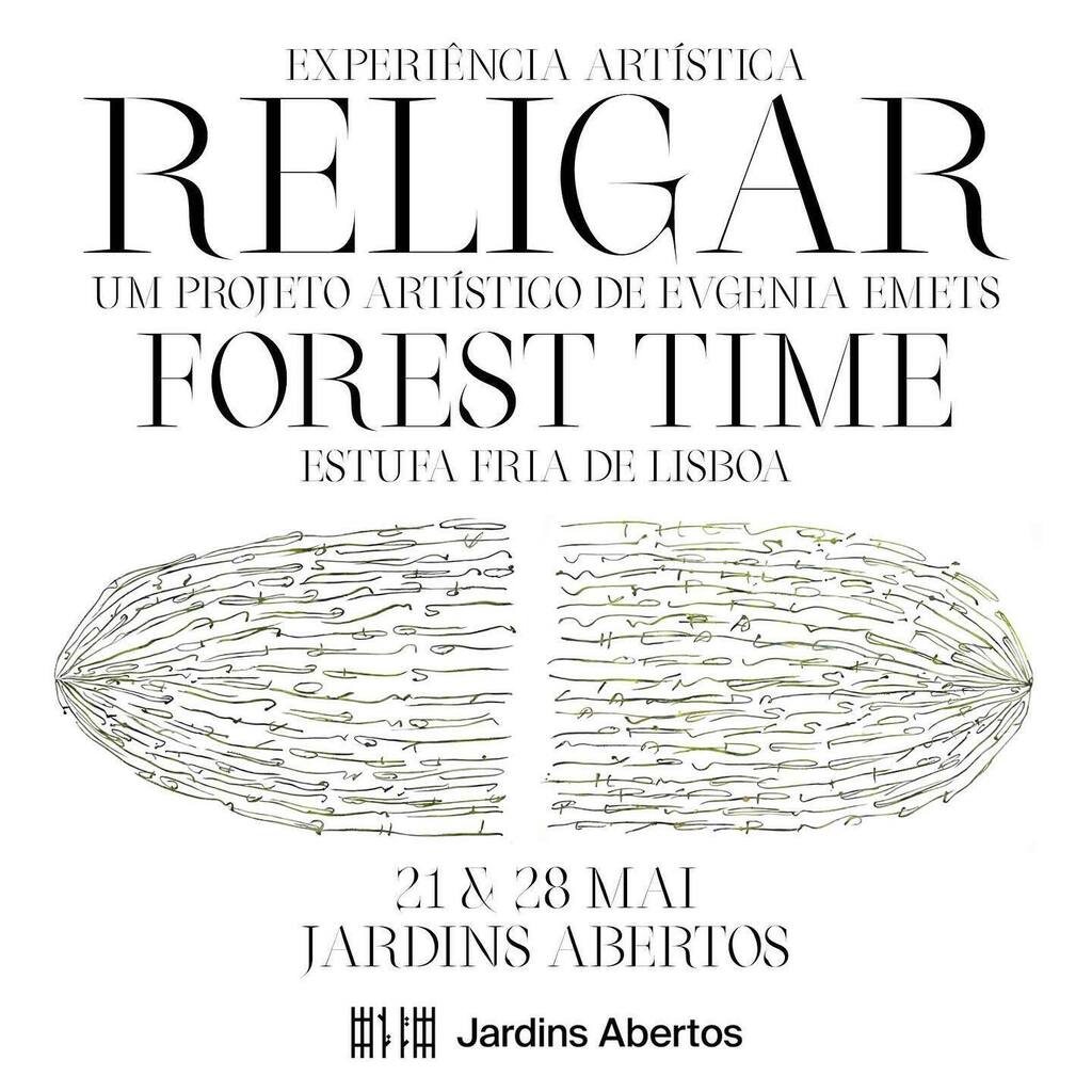 Let’s listen to the plants? Join us for the art experience at estufa Fria on Sunday, 21 and 28 of May, at 16.30. 

No booking, come early to get your slot, only 20 places available. 

The experience ‘Religar’ (‘Reconnect’) by the artist Evgenia Emets, which takes place at Li…