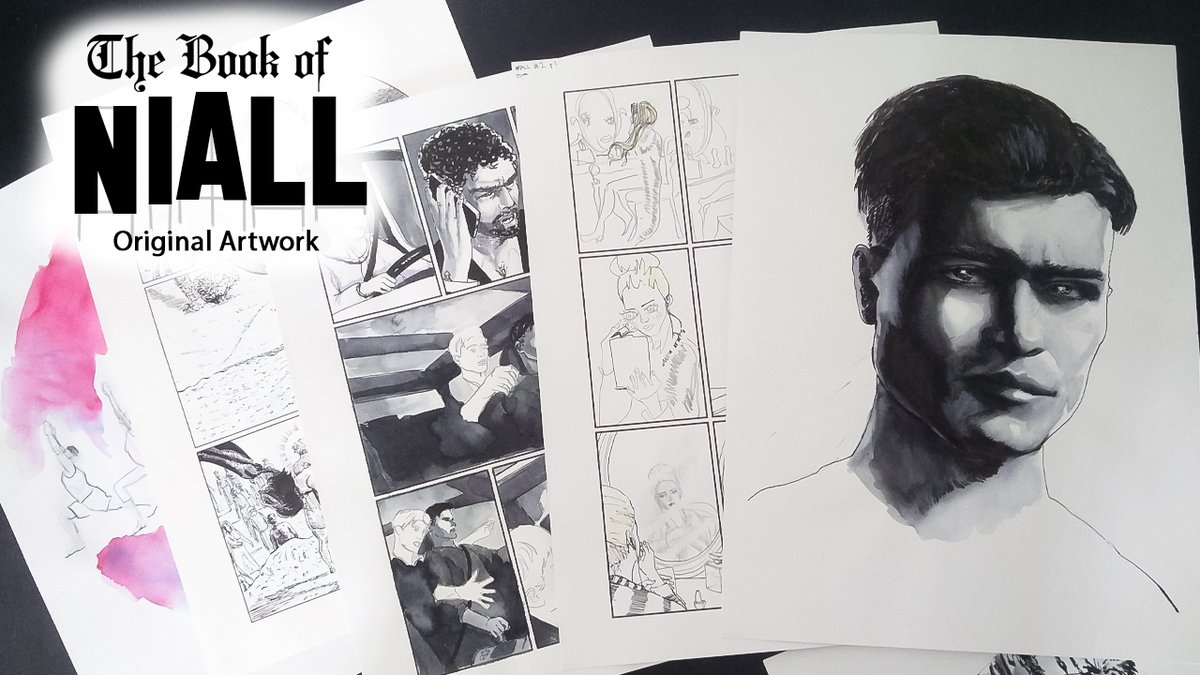 To celebrate my graphic novel being nominated for an #EisnerAward, I'm selling all the original pages that I created to make the book.
shop.barryjones.net/l/original-com… 

#artforsale #originalcomicpage #comicartforsale
